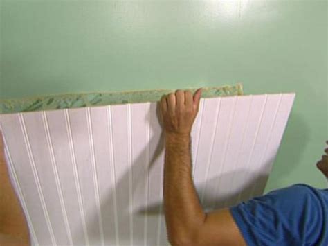 how to install a beadboard